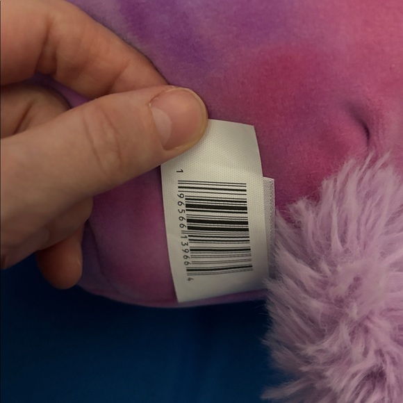 Original SquishMallows Lola Rare Christmas Themed Size 7 “ Inch 07/19/2022 NWTS - Picture 8 of 12